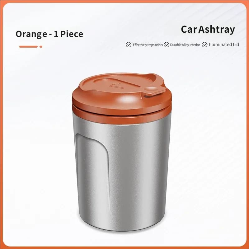 For BYD Leopard 7 Titanium 7 2025 2026 Car Ashtray Multi-functional Luminous Waterproof Garbage Special Car Interior Accessories