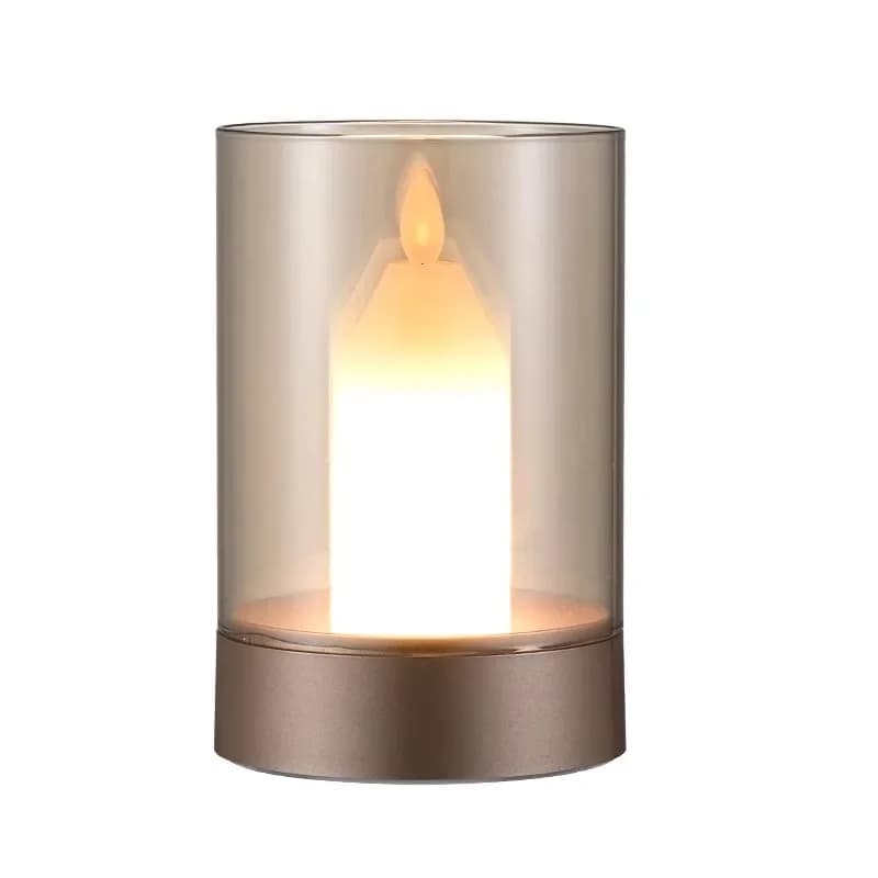 Simulation candle ambient light magic sensor light cafe romantic mood light