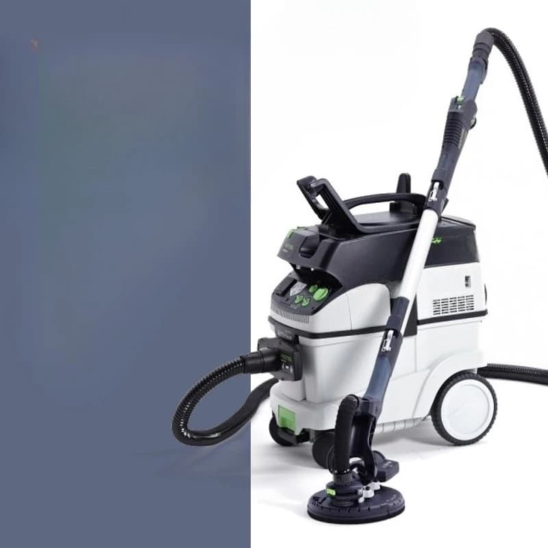 Grinder, vacuum cleaner, brushless self-cleaning putty, dust-free wall grinder