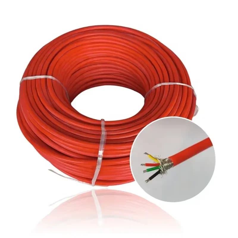 Silicone Rubber Multi-core Cable 1.5mm Power Cable Wires High Temperature Resistant FEP Insulation Tin Plated Copper Wire