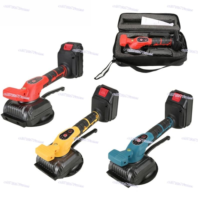 Lithium battery tile tiling machine tiling artifact floor laying vibrator , automatic wall machine