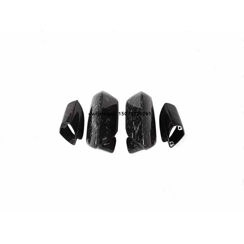 High Quality Forged Carbon Fiber Car Exterior Parts Side Mirror for Lambo Aventador LP700 2011-2015 Carbon Mirror Covers