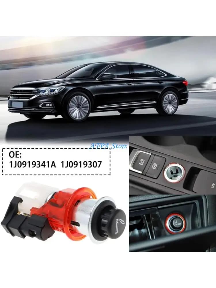 U13C 1J0919341A Visibility Auto Fog Lights 12V Simple Installation for Car