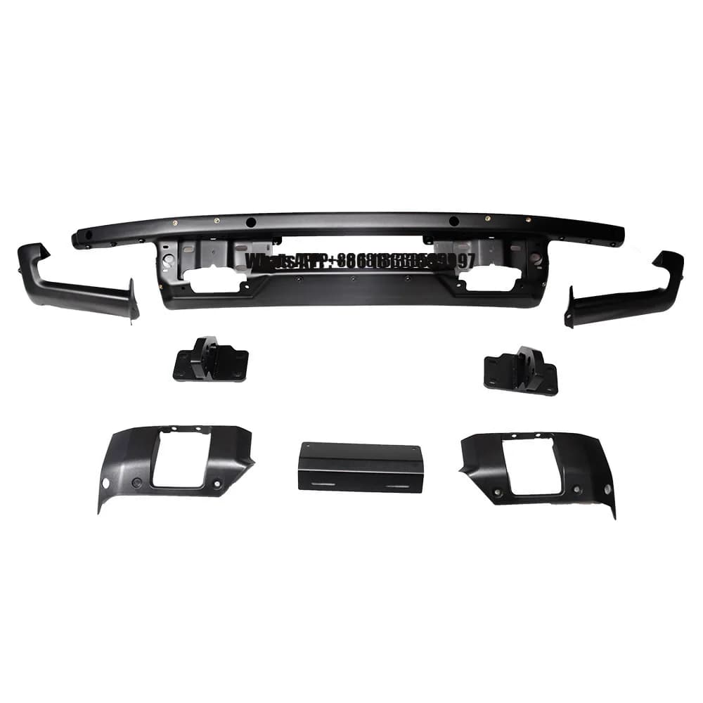 High Quality Front Bumper for 2021 2022 Bronco 2 & 4 Door Kit Offroad Steel bar Parts 4x4 Accessories