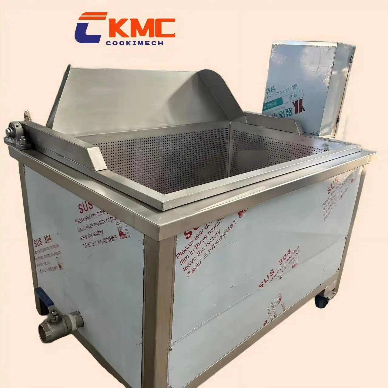Model  ZR-30 Commercial Large-capacity Gas Chicken Fryer with Automatic Exhaust, Oil Filtering, and Pressure Roasting/frying