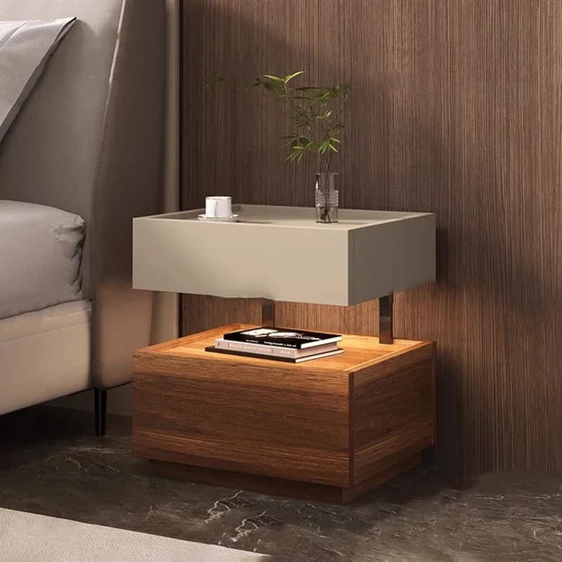 Modern European Bedside Table Classic Storage Trendy Nordic Night Table Simple Premium Comodini Camera Letto Bedroom Furnitures