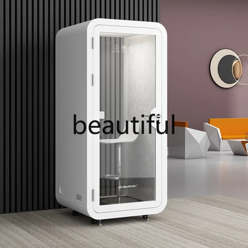 Mobile phone booth Soundproof warehouse Commercial office Recording studio Live stream Interview cabin