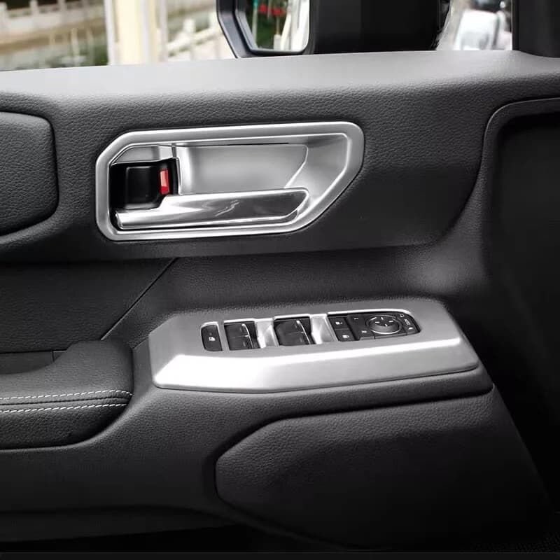LHD For Toyota Land Cruiser 250 1958  Prado Lc250 2024-2025 Interior Decoration Accessories Upgraded, Car Door Handle Protective