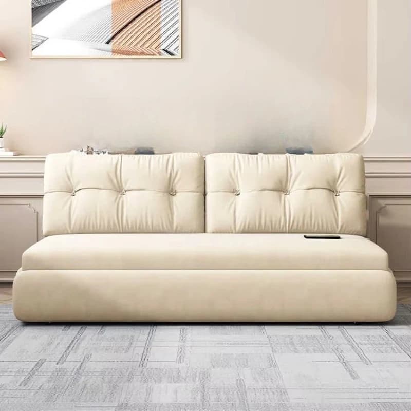 Small family folding sofa living room multi-functional stretchable sofa bed