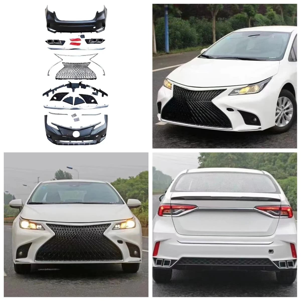 Stlf Veidt Suitable For 19-20 Corolla Modified LS Body Kit