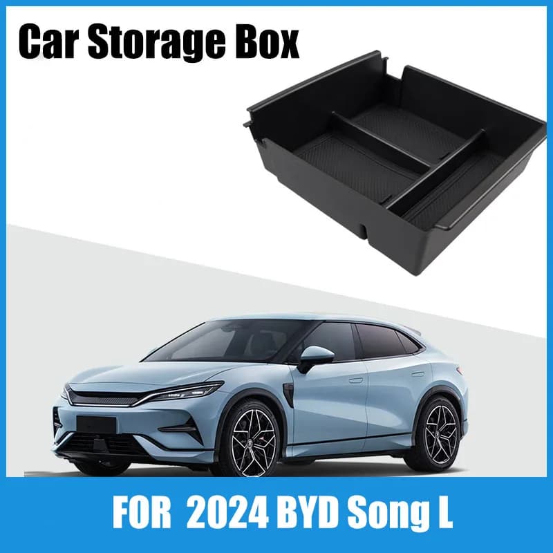 Suitable for 2024 BYD Song L armrest box central control storage box storage box car modification supplies