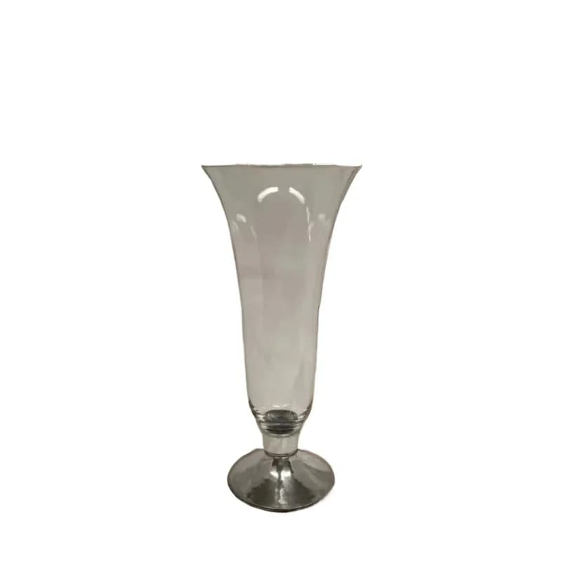 Luxury Modern Art Deco Design Glass Vase Small Home Wedding Pot Table Ornament Functional Floor Vase