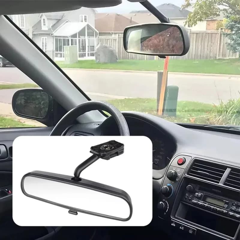 Car Inner Rearview Mirror Assy For HONDA FIT JAZZ Hatchback Saloon CITY GD 2003 2004 2005 2006 2007 2008 76430-SEN-H02 New