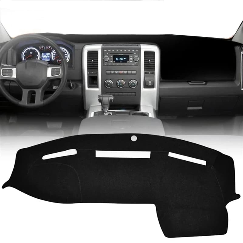 Car Accessories For Dodge Ram 1500 2500 3500 2010-2016 2017 2018 Dashboard Cover Mat Pad Anti-UV Dashmat Sunshade Protect Carpet