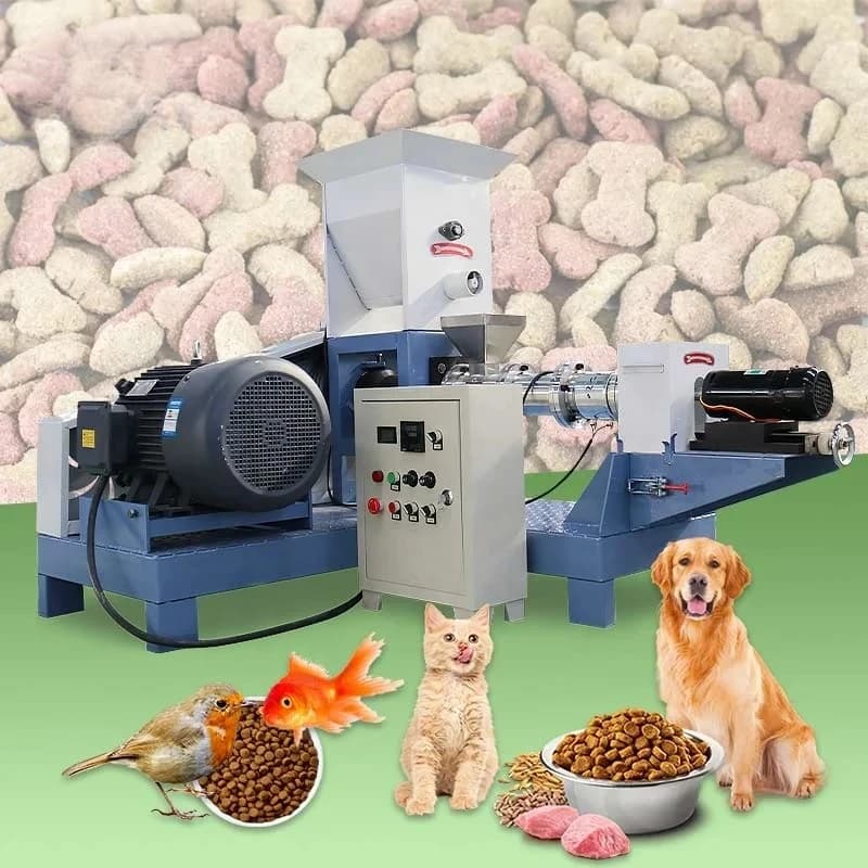 2 Ton Per Hour 1 Ton Pet Automatic Animal Min Float Fish Feed Pallet Machine Price