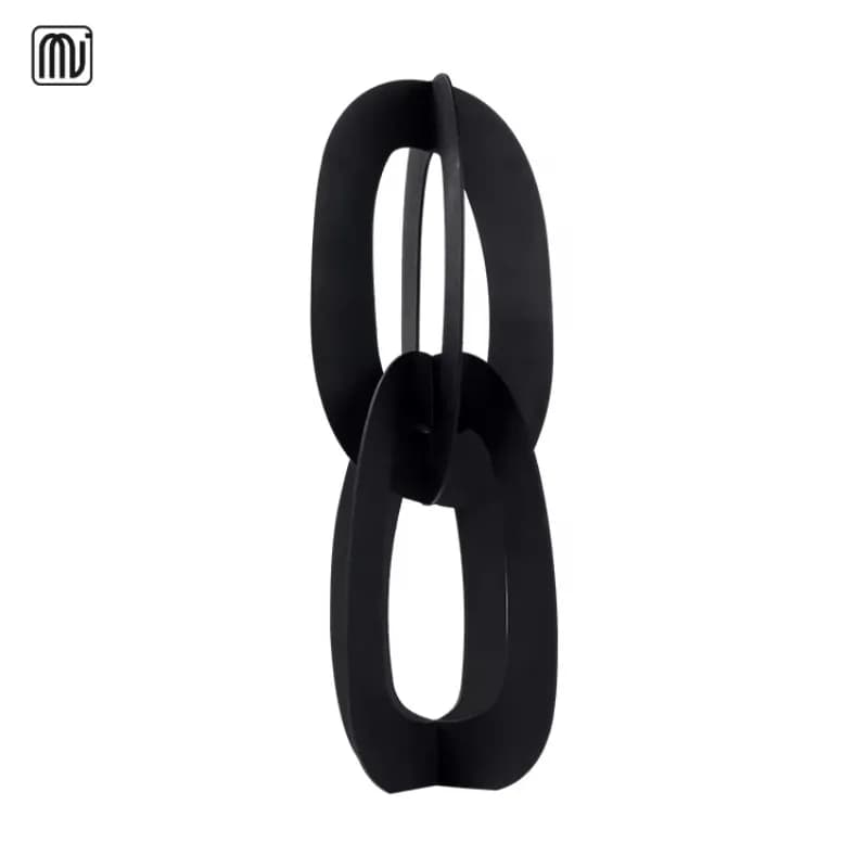 Desktop Decoration Crafts Modern Office Home Furnishing Circle Deconstructed Ornaments