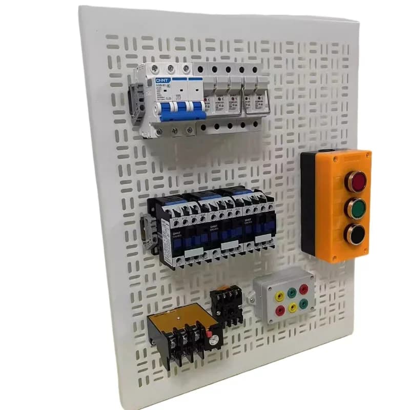Electrical training kit Practice board Electrical training board Wiring board Positive and reverse circuit