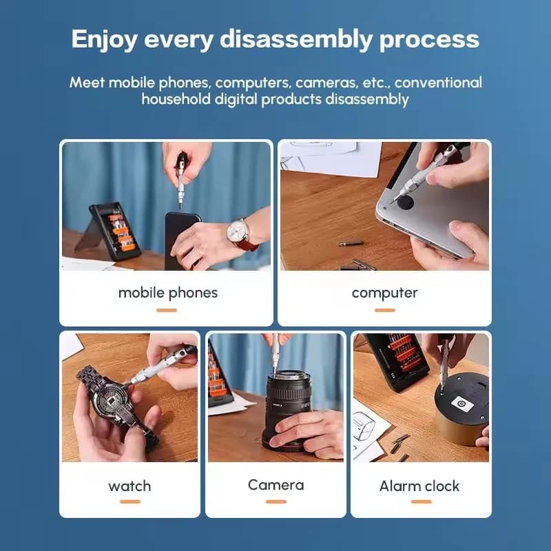 Precision UGREEN 38 in 1 Screwdriver Set Electronics Strong Magnetic Adsorption Screwdriver Set for Computer PC Laptop