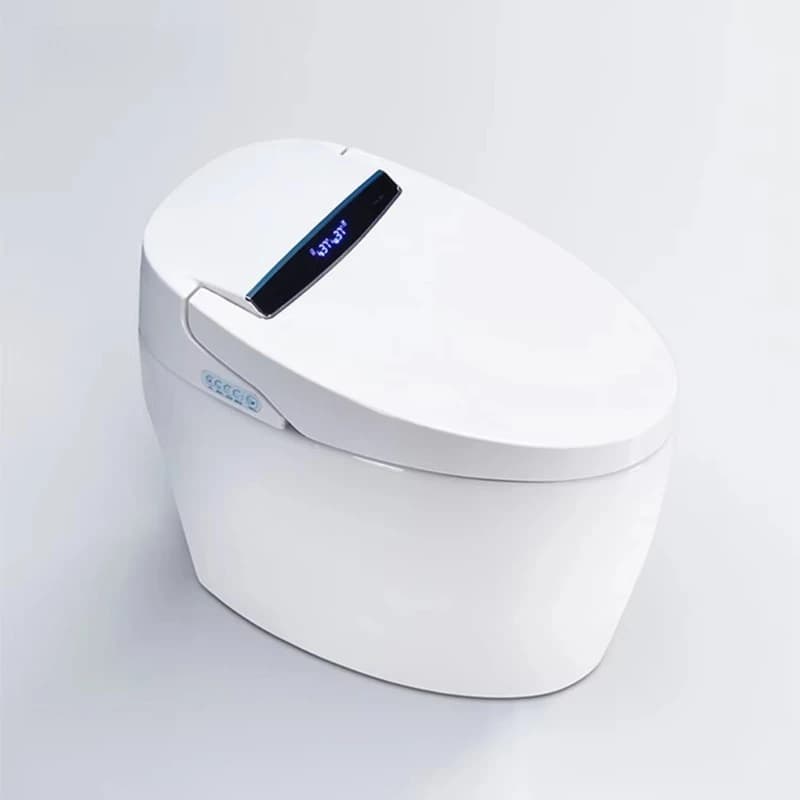 One Piece Toilet Bowl Floor Mounted Wc Automatic Intelligent Ceramic Smart Toilet Commode