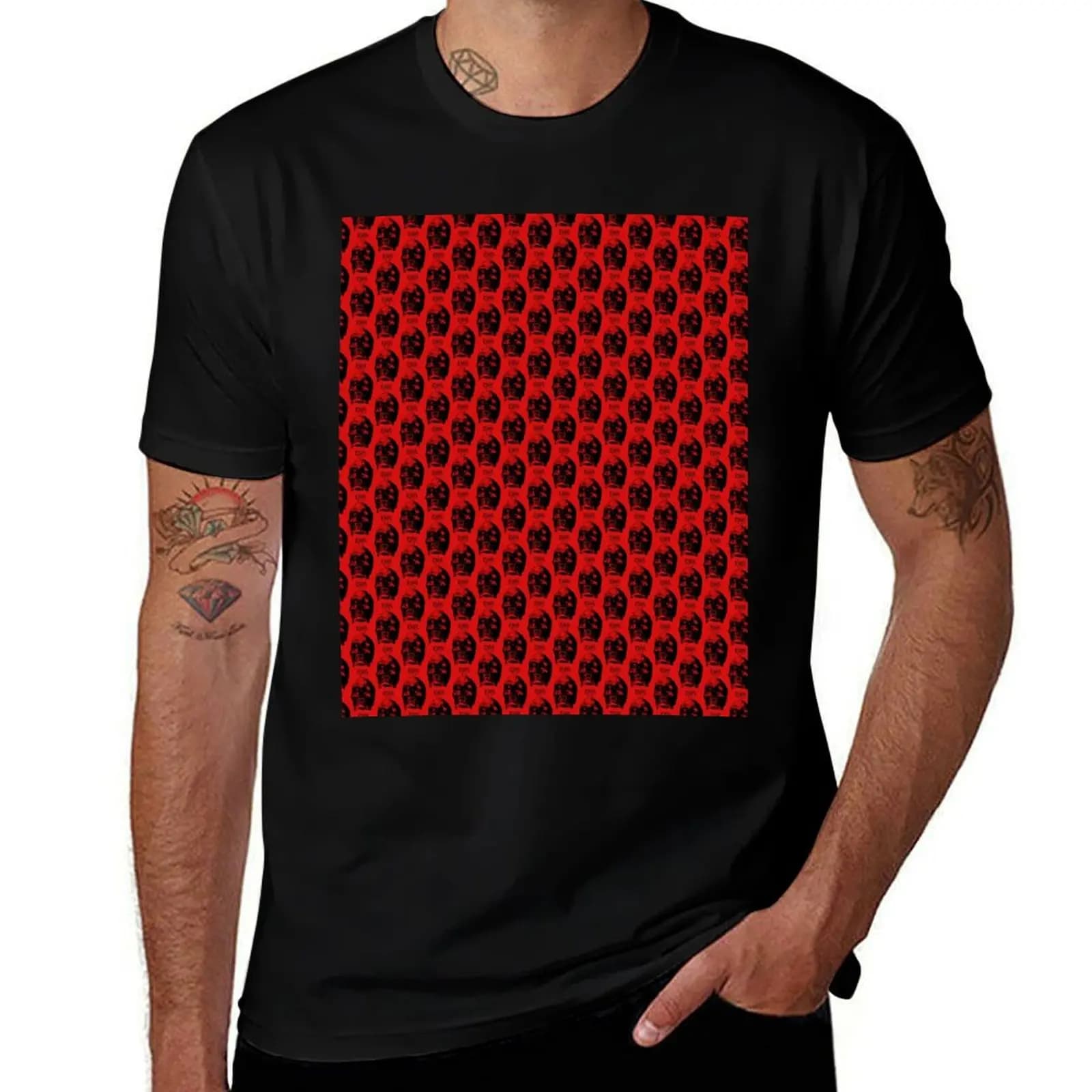 DM, Memento Mori Logo T-Shirt Halloween Theme T-Shirt