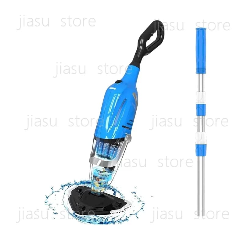 Cordless Pool Vacuum Cleaner, Rechargeable, Handheld Pool Vacuum for Above Ground and Inground Pools