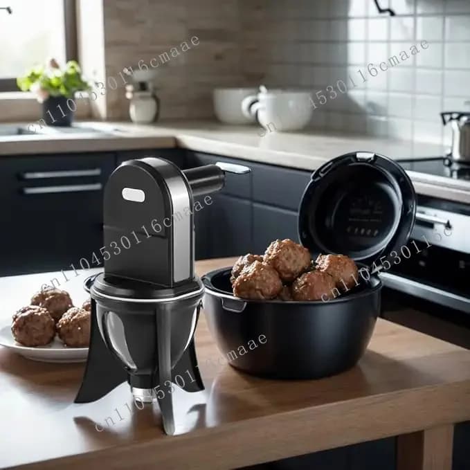 Multifunctional Automatic Electric Meatball Machine Sweet Ball Maker for Kitchen Home Use
