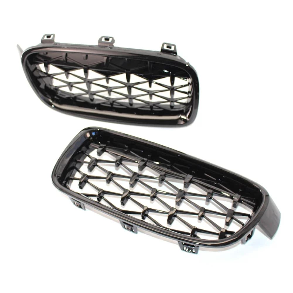 Car Front Grilles Kidney Front Bumper Diamond Style Racing Grills for BMW 3 Series F30 F31 F35 2012-2018
