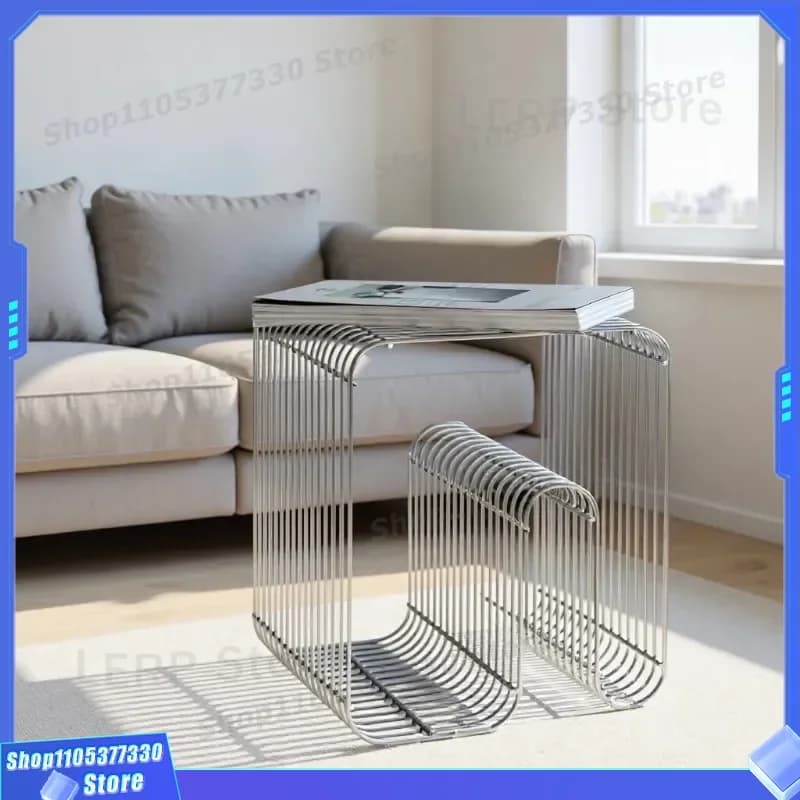 Nordic Metal Floor to Ceiling Magazine Rack Creative Paint Bucket Shelf Industrial Style Newspaper Storage Stand for Living