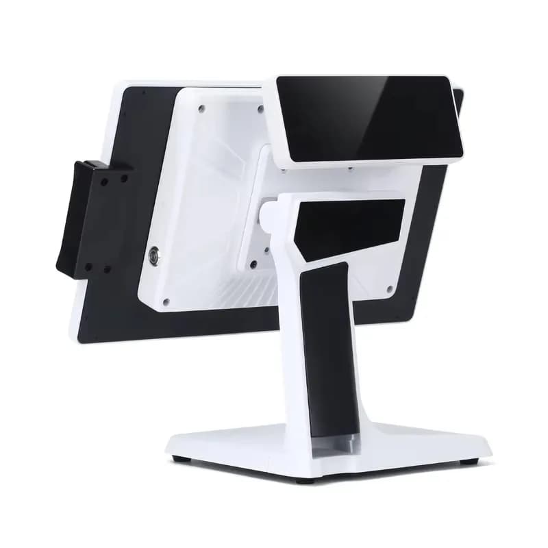 2026 Efficient Smart All-in-One 15.6 Inch Touch Screen Android POS Dual Screen Restaurant Cash Register Terminal