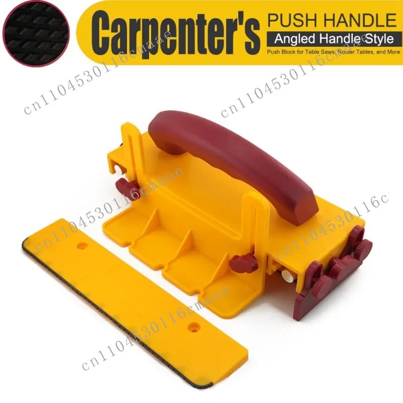 Woodworking Table Saw Push Handle, Safety Push Handle, Woodworking Hand Saw Auxiliary Safety Push Material ABS Non-slip Model