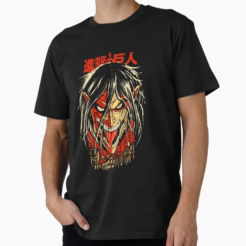 1203 Attack on Titan Anime Gift T shirt Short Sleeve Tee Shingeki no kyojin Print Graphic Clothes All size tops S-6XL