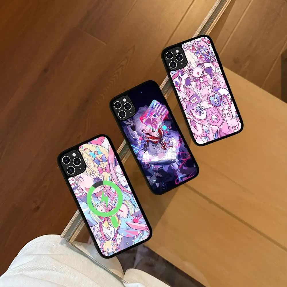 Needy Girl Streamer Overload For Magsafe Magnetic Case For IPhone 17 Air 16 15 14 13 12 11 Pro Max Plus Wireless Charging