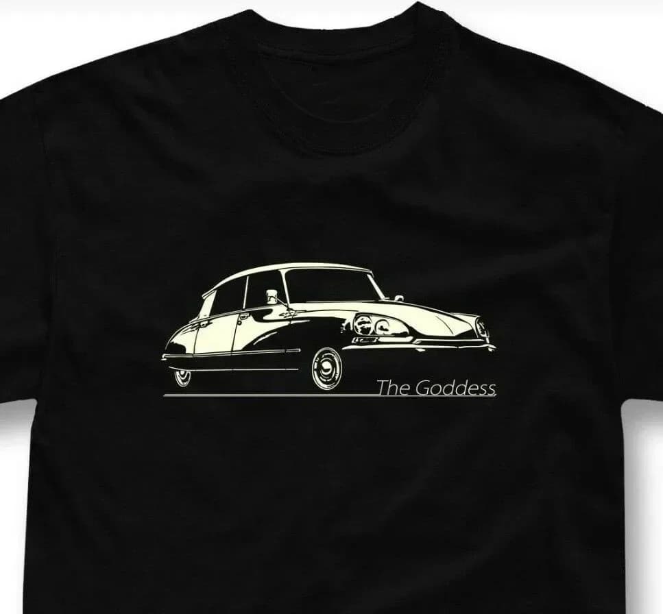 DS Special Retired Classic The Goddess Vintage Car T-Shirt 100% Cotton O-Neck Summer Short Sleeve Casual Mens T-shirt Size S-3XL