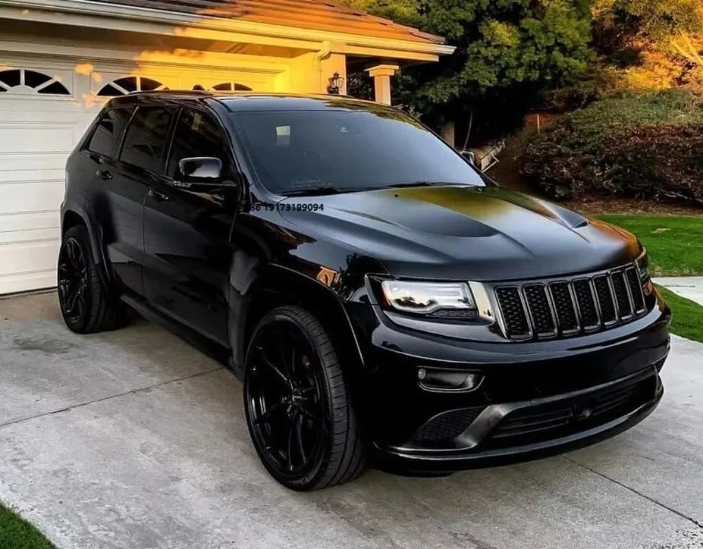New 2011-2023  for Grand Cherokee  Modified Carbon Fiber Hood with 1 Year Warranty