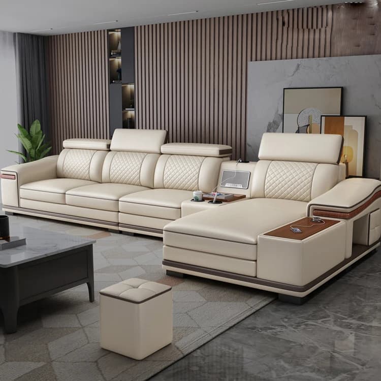 #For Living Room Sofa Sectional Sofa Living Room Furniture Contemporary Modular Sectional  Leather Sofa Couch*