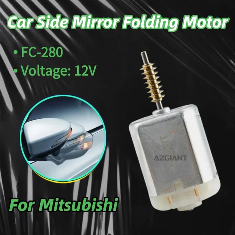 AZGIANT Folding Mirror Motor Internal 12V Replacement For 2006-2011 Mitsubishi Pajero V83 Car Accessories