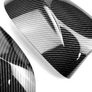 Piano Black Rearview Side Mirror Covers Cap left and right For BMW F25 X3 F26 X4 F15 X5 F16 X6 2014-2018
