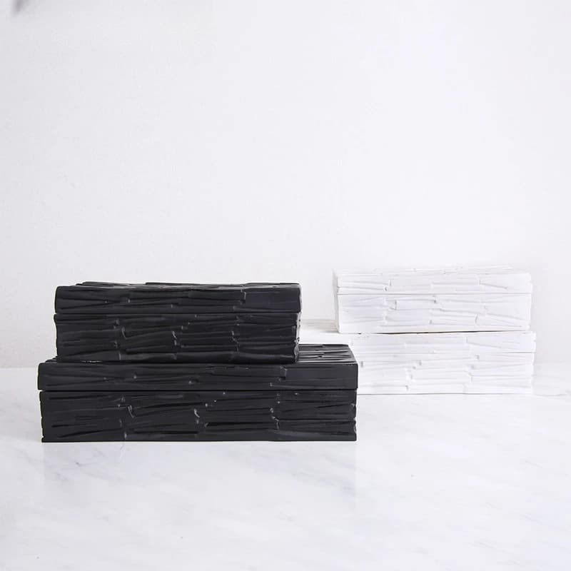 Nordic multi-slot creative decorative box home crafts, hotel storage box jewelry ornament storage is minimalist