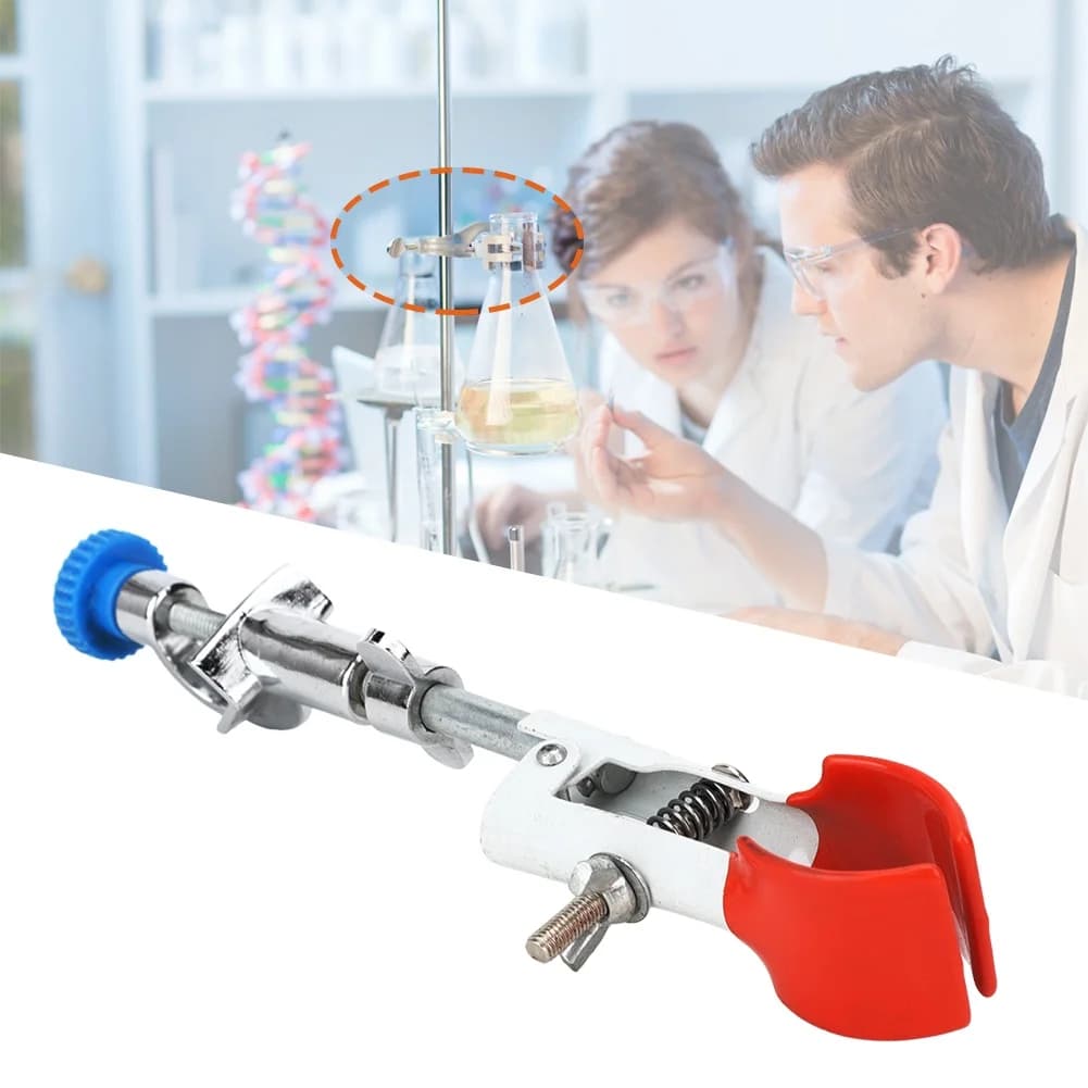 F9 Laboratory Adjustable Flask Condenser Test Tube Clamp Changeable Direction