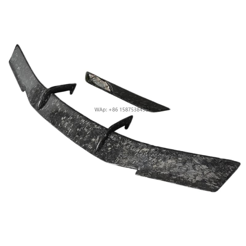 Forged Carbon Fiber Spoiler N Style Rear Wing Spoiler Body Kit for Huracan LP580 LP610 EVO