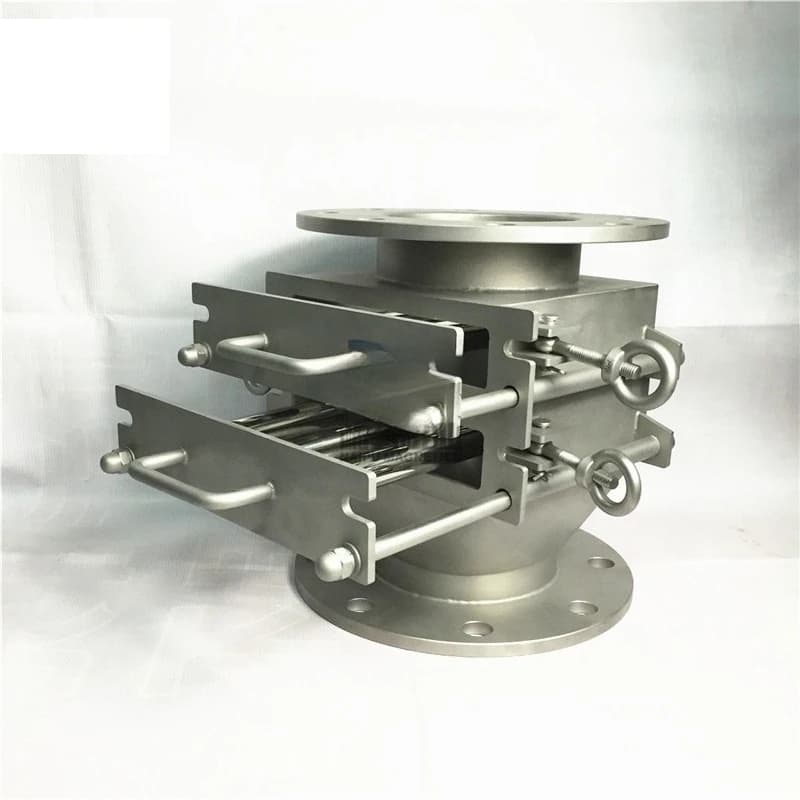 Lithium battery material iron remover, positive electrode material iron remover,