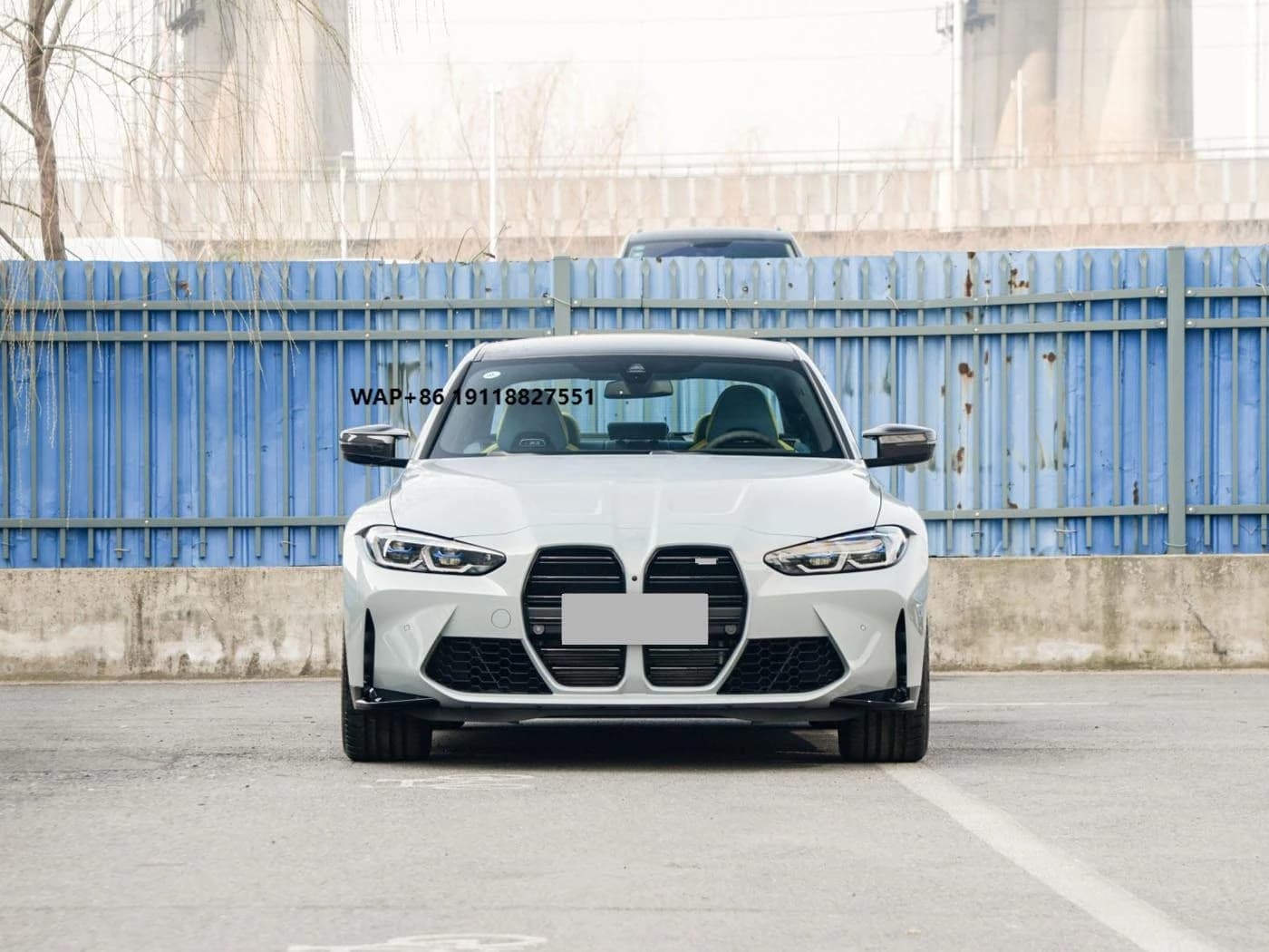 Facelifting Upgrade Conversion Car Front Full Bumpers and Grilles Set for G20 G28 New 3 Series Upgrade to New M3 Body Kit