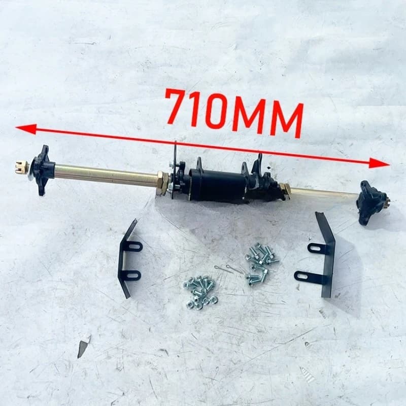 ATV Kadin Accessories Bold Rear Axle Assembly Rear Axle with Flange with Disc Brake Disc