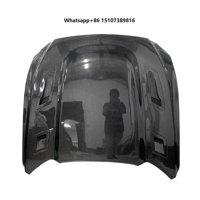 Quality Assurance Carbon Fiber Hood for Mustang 2015-2017 Shebly Style