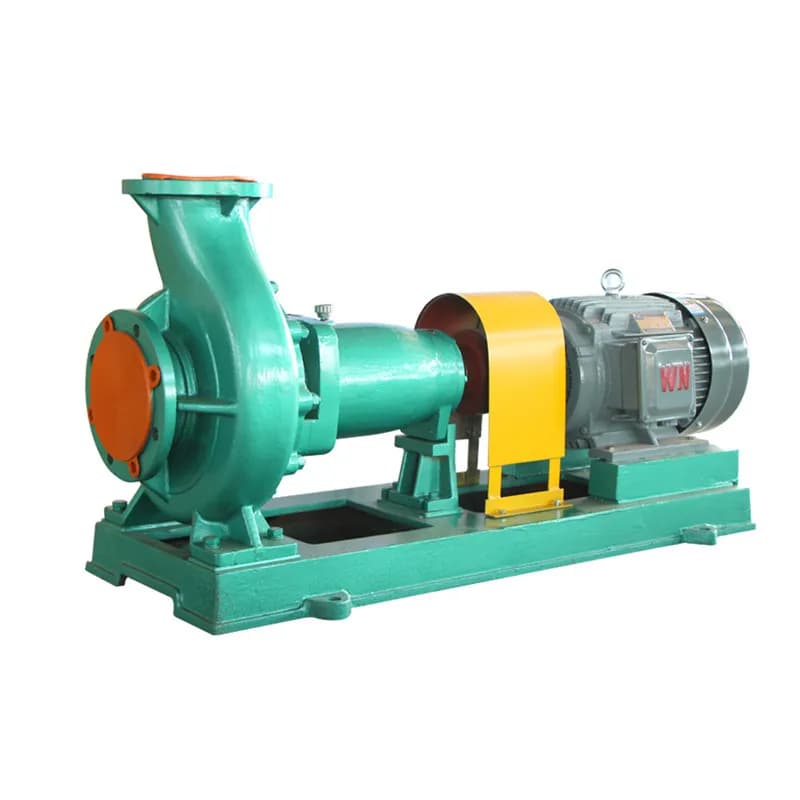 IHF65-40-200F46 centrifugal plastic pump, high temperature corrosion resistant horizontal pump