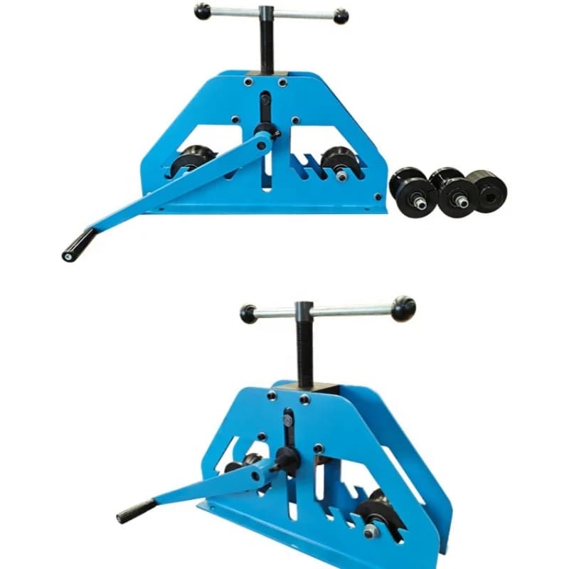 Electric and Manual Powered Tube Roller Pipe Bender Stainless Steel Alloy Aluminum Metal Working Tools Hand Operated