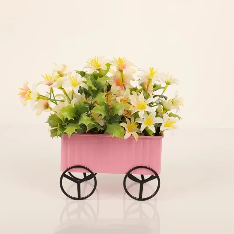 Iron Flower Pot Bicycle Plant Holder Home Garden Decoration Christmas Tree Decoration Unique Eco-Friendly Ornament