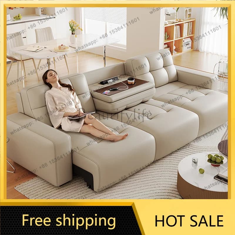 Modern Lazy Living Room Sofas Recliner Luxury Smart Multifunctional Designer Living Room Sofas Lounge