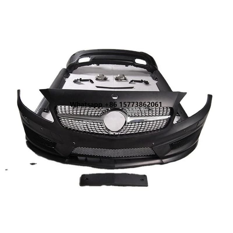 W176 A45 Body Kit for W176 A180 A200 A250 A260 Car Bumper Replacement PP Material 2013y-15 Year