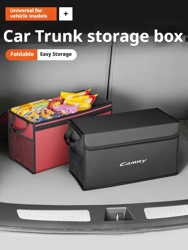 For Toyot Camry Car Trunk Foldable Storage Box Multi-Purpose Storage Organizer Bag Large-Capacity Stowing Tidying Bag